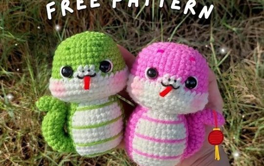 little snake crochet pattern