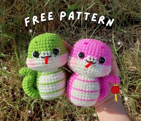 little snake crochet pattern