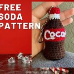 Soda keychain pattern