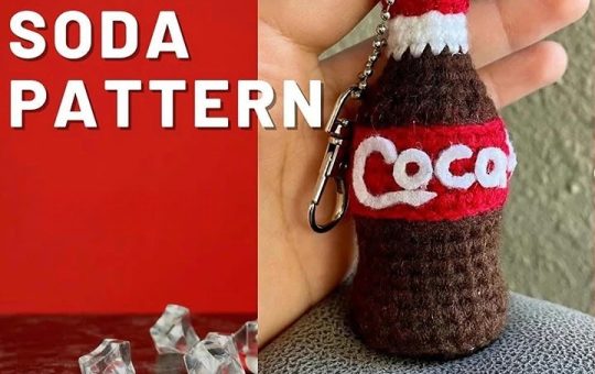 Soda keychain pattern