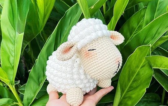 white sheep crochet pattern