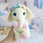 Elephant Amigurumi crochet pattern