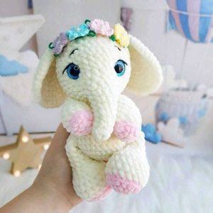 Elephant Amigurumi crochet pattern