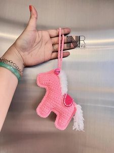 Horse keychain pattern