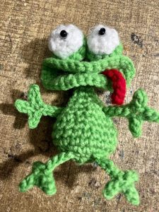 Funny Frog crochet pattern