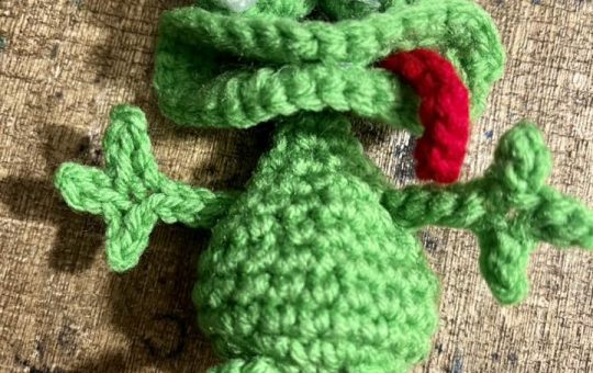 Funny Frog crochet pattern