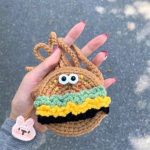 Hamburger bag pattern free