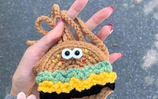 Hamburger bag pattern free