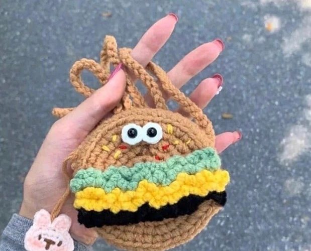 Hamburger bag pattern free