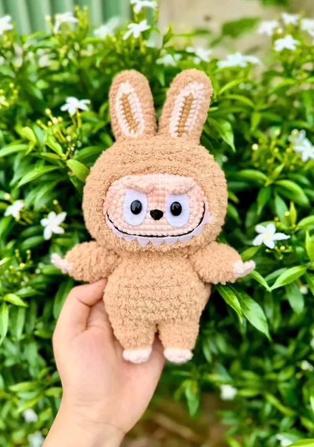 Labubu crochet pattern