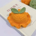 Orange hat crochet pattern