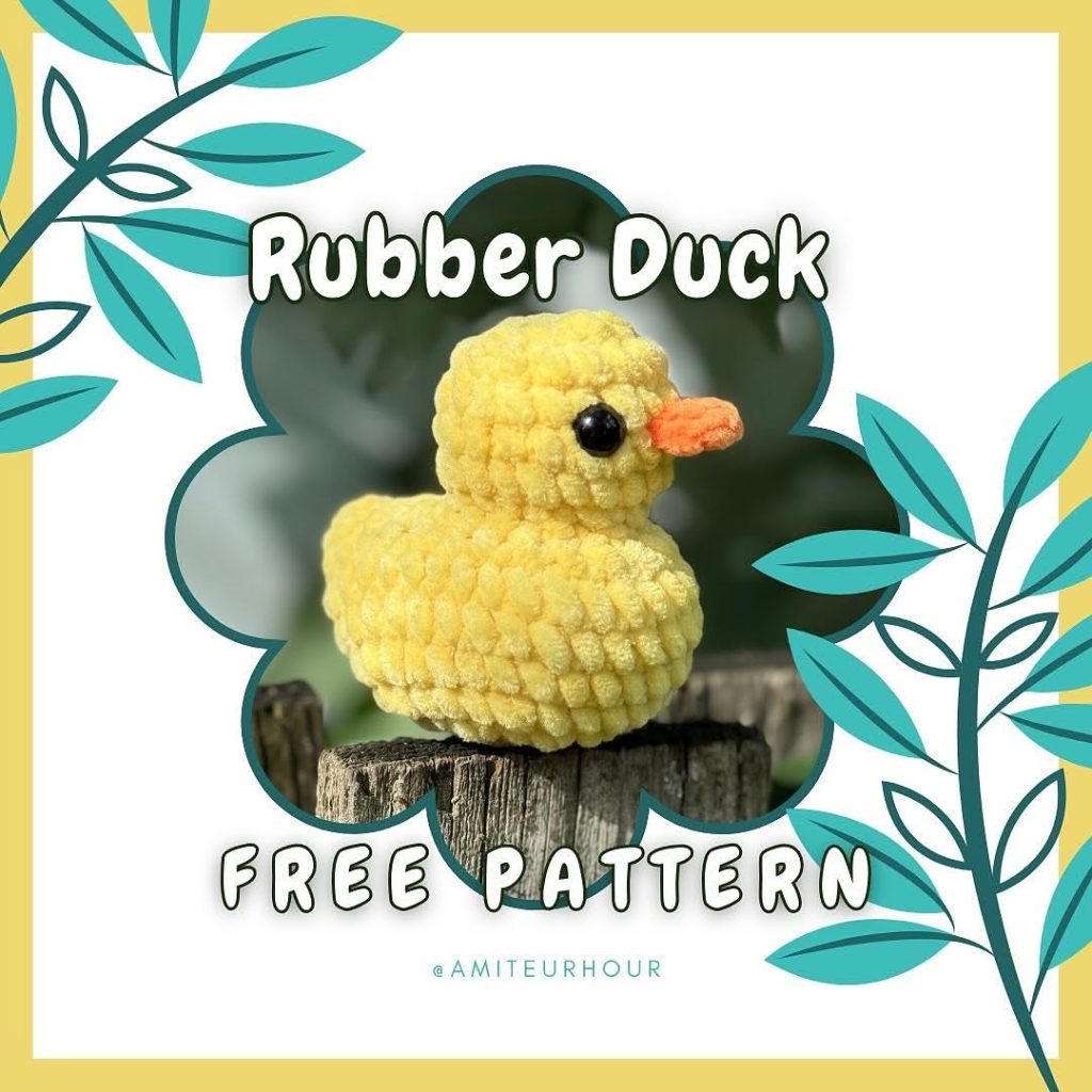 Rubber Duck crochet pattern