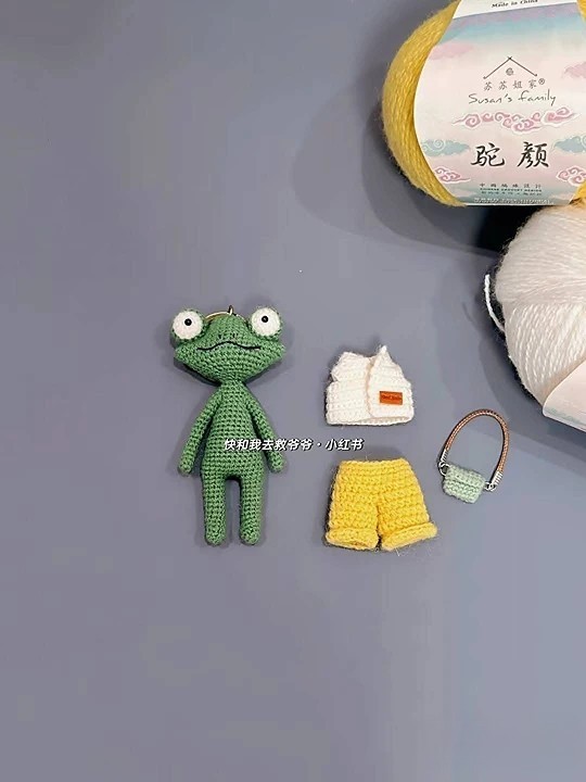 amigurumi frog pattern
