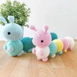Caterpillar crochet pattern