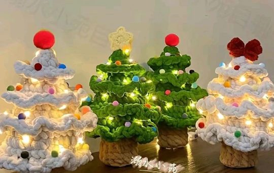 Christmas tree crochet pattern