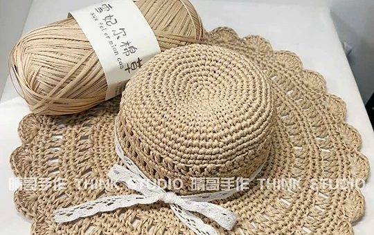 cotton straw hat crochet pattern