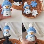 Crochet Christmas Snowman pattern