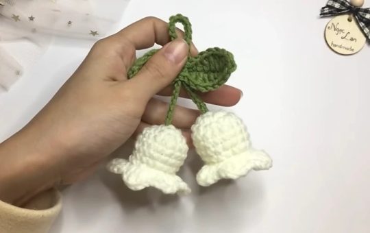 crochet lily of the valley