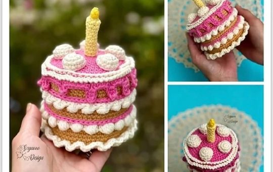 Free Birthday Cake pattern