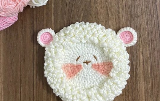 Sheep coaster pattern