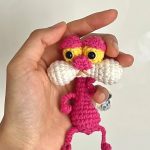 Funny Pink Panther crochet pattern