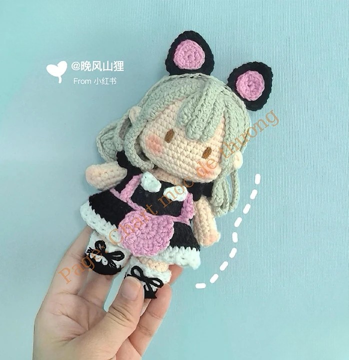 Maid crochet pattern
