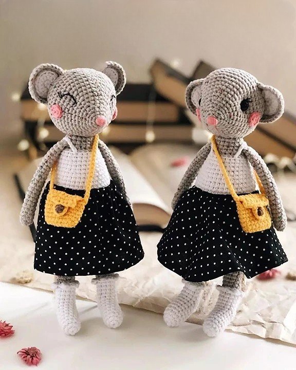 Mouse Amigurumi crochet pattern