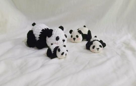 panda crochet pattern
