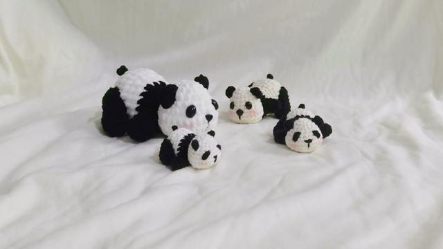 panda crochet pattern