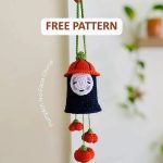 Pumpkin no-face chime crochet pattern