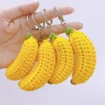 Free Banana keychain pattern