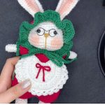 Free Christmas Bunny cosplay pattern