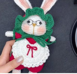 Christmas Bunny cosplay pattern