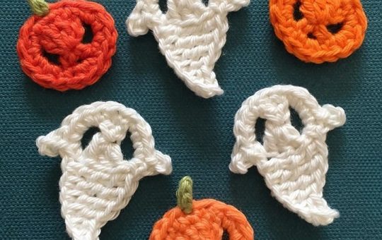 crochet Ghost & Pumpkin Halloween