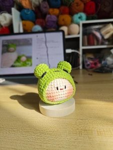 Cute Frog pattern free