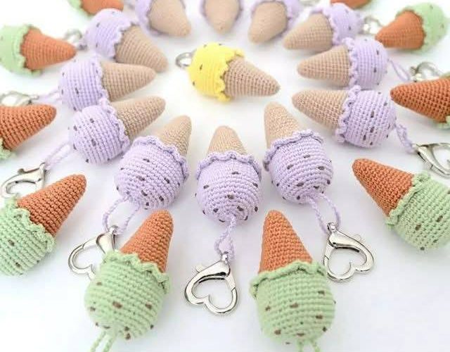 Ice cream cone pattern