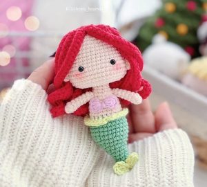 Mermaid crochet pattern