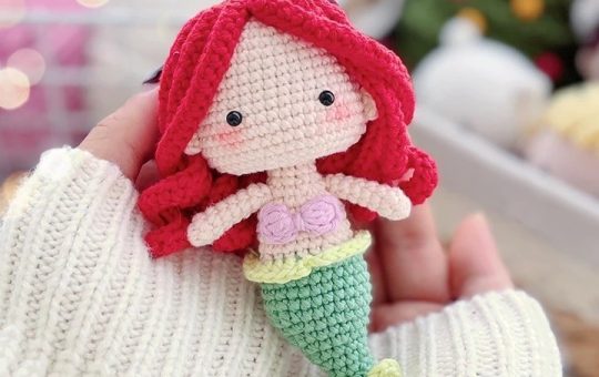 Mermaid crochet pattern