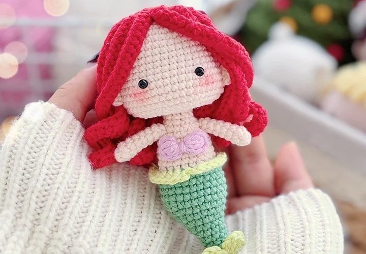 Mermaid crochet pattern