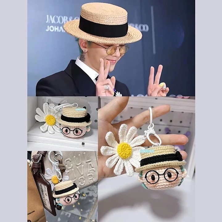 G-Dragon keychain pattern