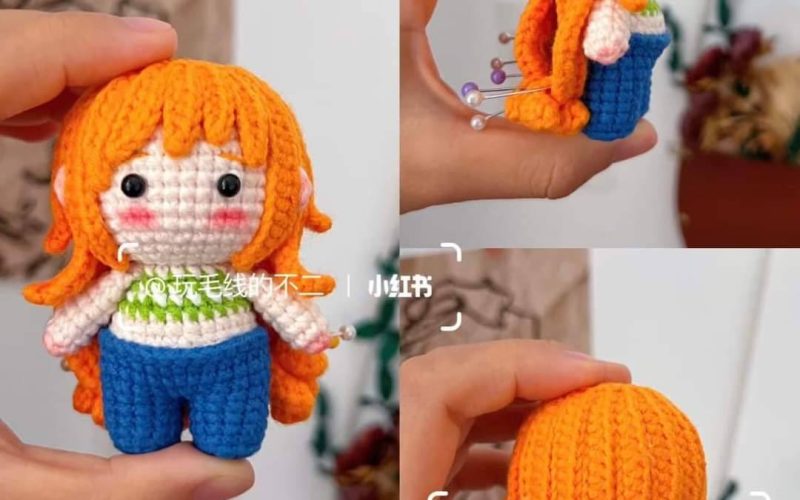 Nami One Piece crochet pattern
