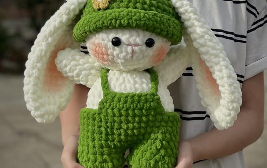 big size bunny crochet pattern