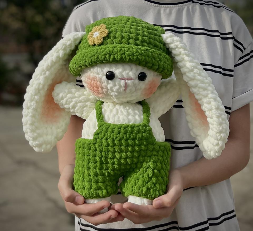 big size bunny crochet pattern