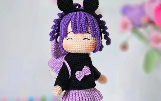 Kuromi Doll pattern