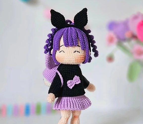 Kuromi Doll pattern