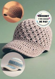 how to crochet a Baseball Cap