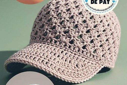how to crochet a Baseball Cap