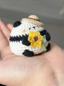 Cute Panda Bear crochet pattern