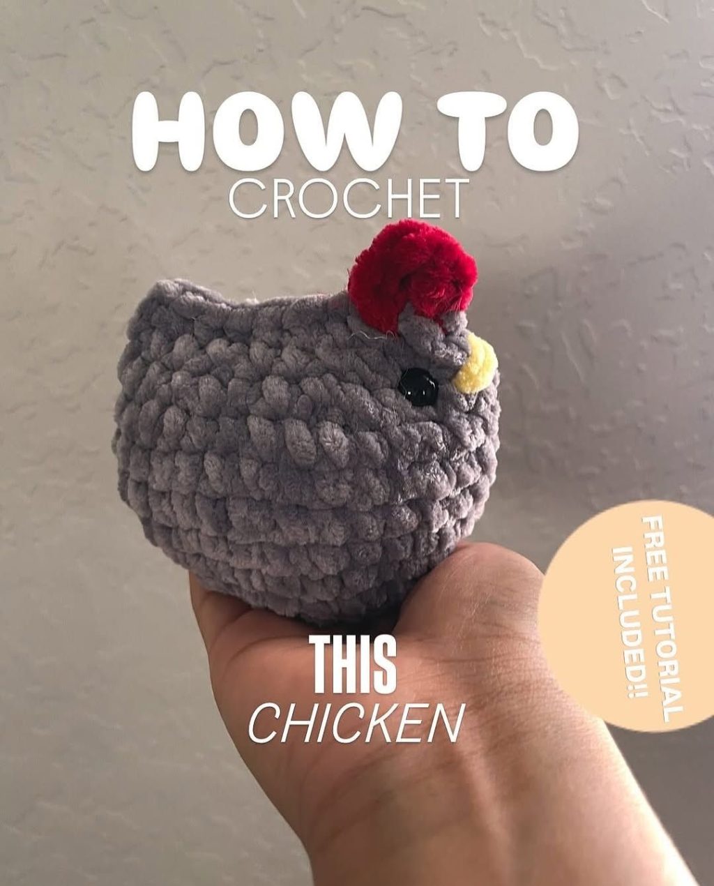 Free crochet Chicken pattern