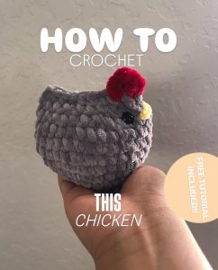 Free crochet Chicken pattern